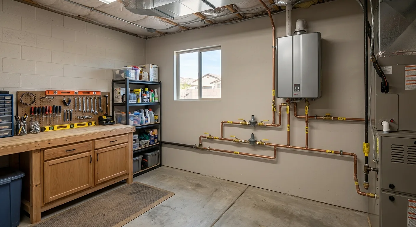 gas line installation work, professional service in Peoria, AZ