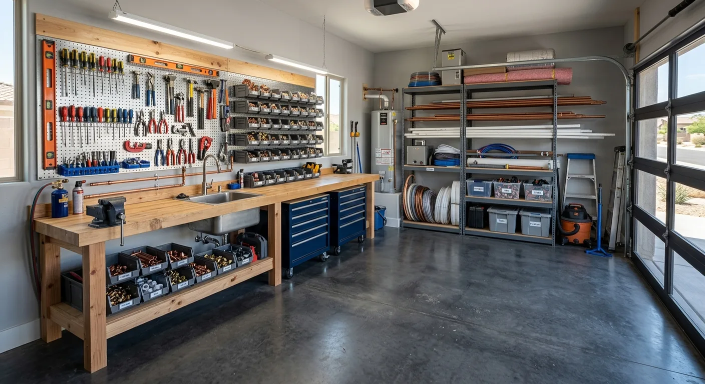 plumber work, project example in Peoria, AZ
